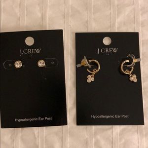 JCrew earrings- two pairs